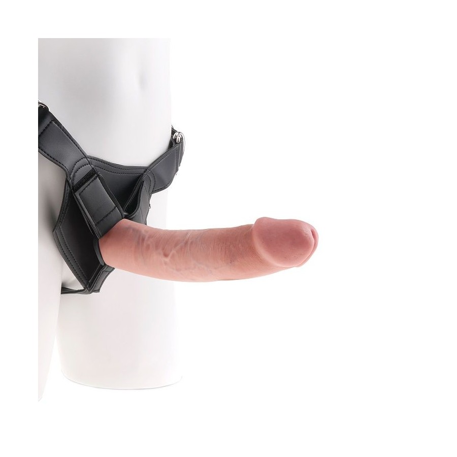 KING COCK - HARNESS MIT REALISTISCHEM NATURPENIS 22,9 CM